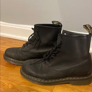 Dr. Martens Black Lace-Up Boots
